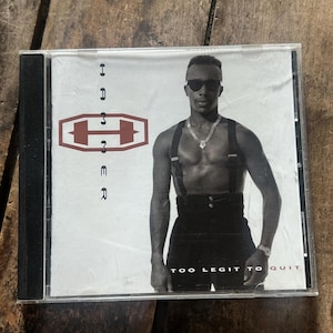 MC Hammer “Too Legit To Quit” CD - 1991 Capitol Records Rap Album