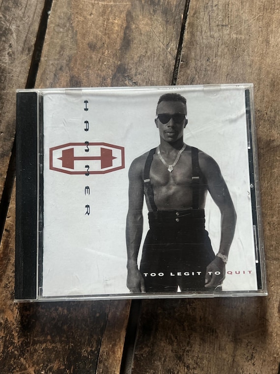 MC Hammer “too Legit to Quit” CD - 1991 Capitol Records Rap Album