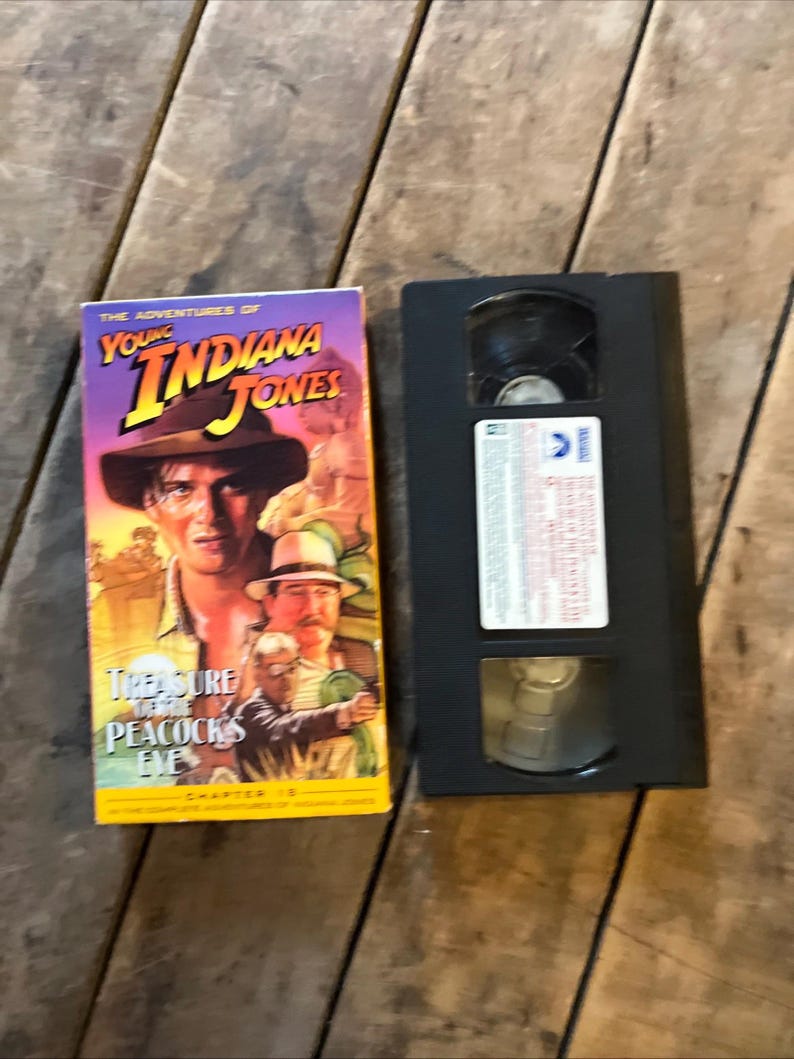The Adventures Of Young Indiana Jones : Treasure Of The Peacocks Eye( VHS 1995 ) image 6