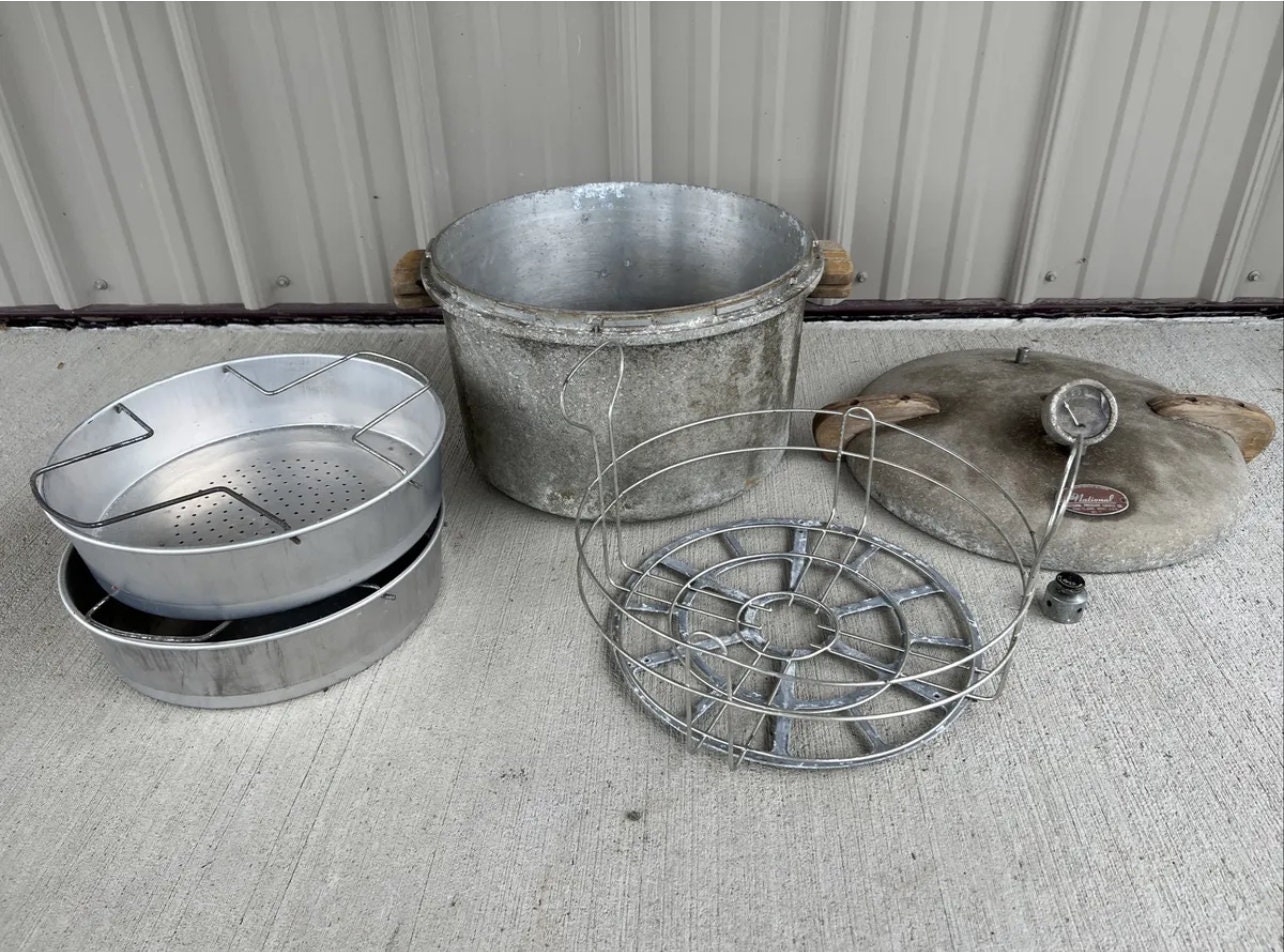 Old fashioned pressure canner deals