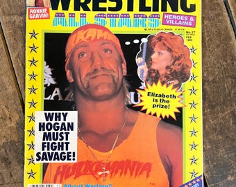 Wrestling All Stars Magazine  - February 1989 WWF WWE - Hulk Hogan Cover