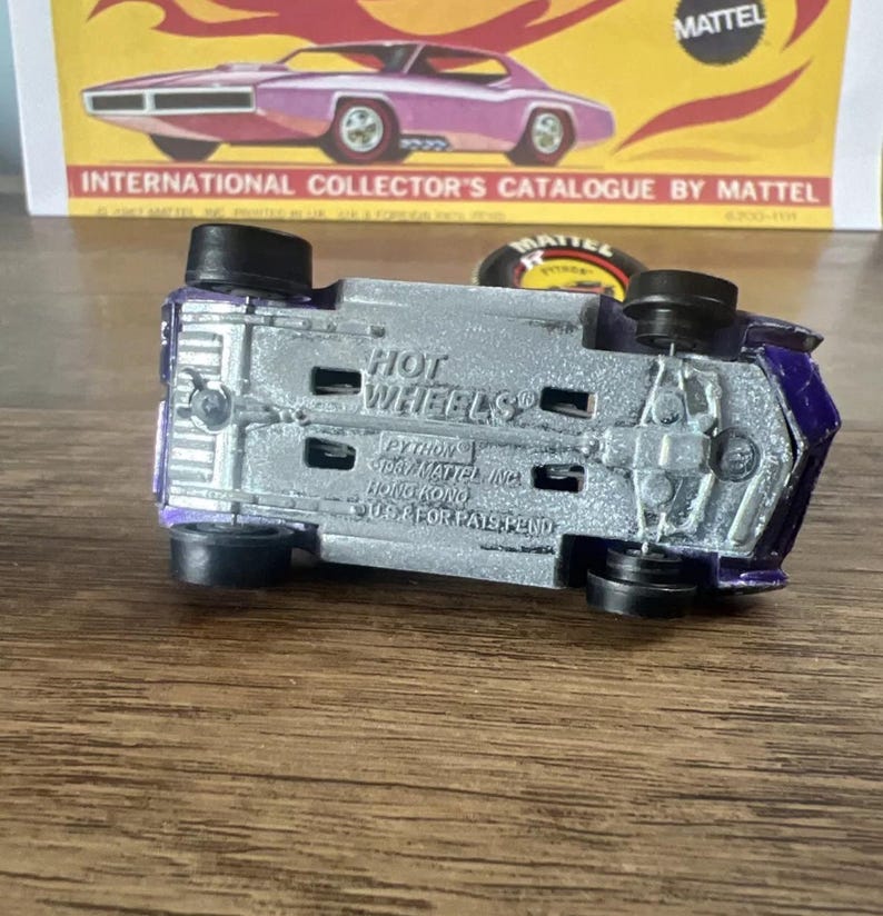 Vintage 1967 Hot Wheels Redline Python - Sweet Sixteen - Die Cast Car ...
