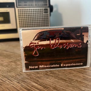 Vintage 1992 Gin Blossoms &quot;New Miserable Experience&quot; Cassette Tape