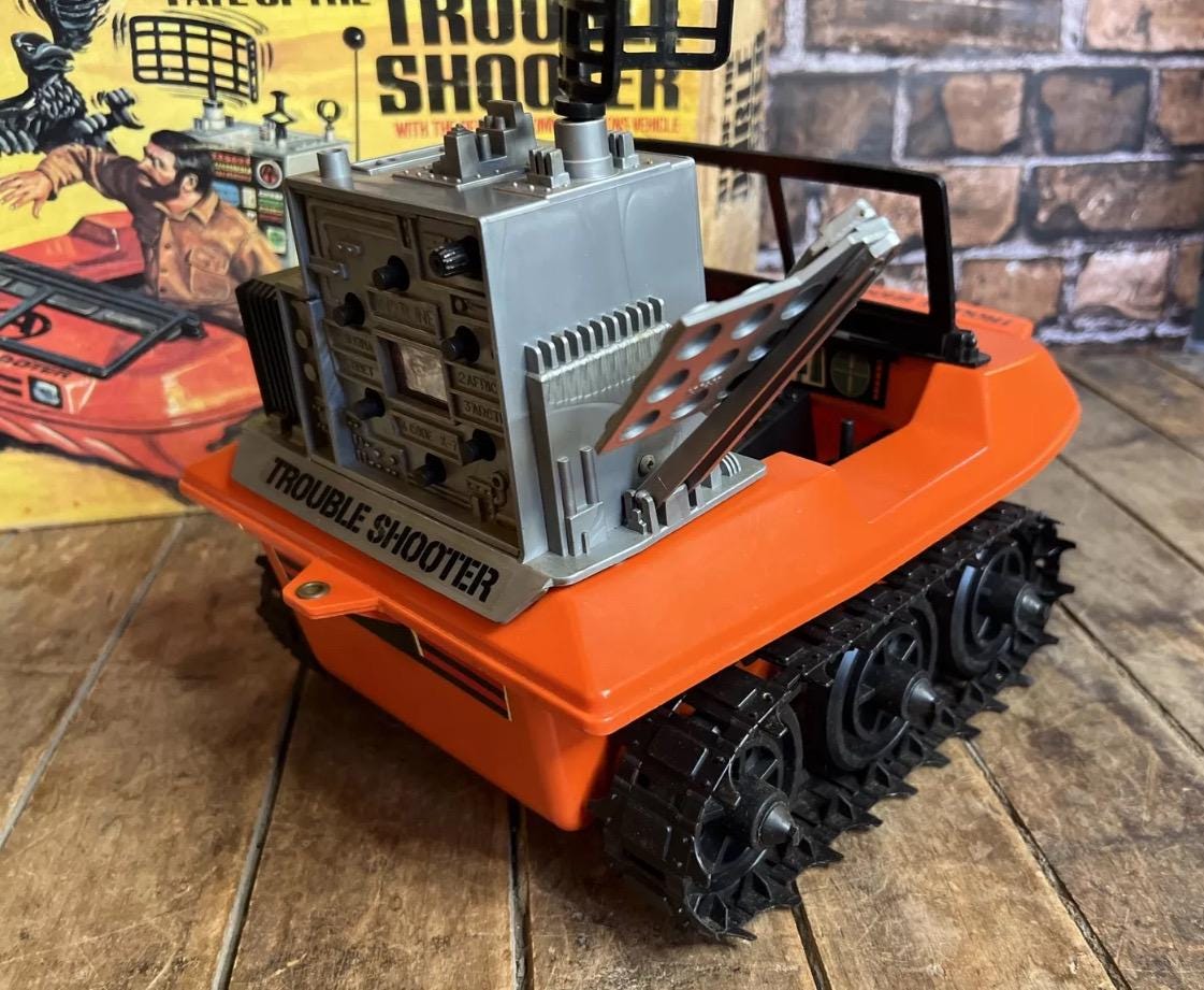 Vintage 1974 GI JOE Adventure Team - Fate of the Trouble Shooter