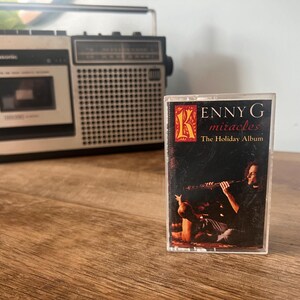 Vintage 1994 Kenny G „Wircles The Holiday Album“ Original Kassette - Arista Cords - Retro Kassette Tape - Urlaubsmusik