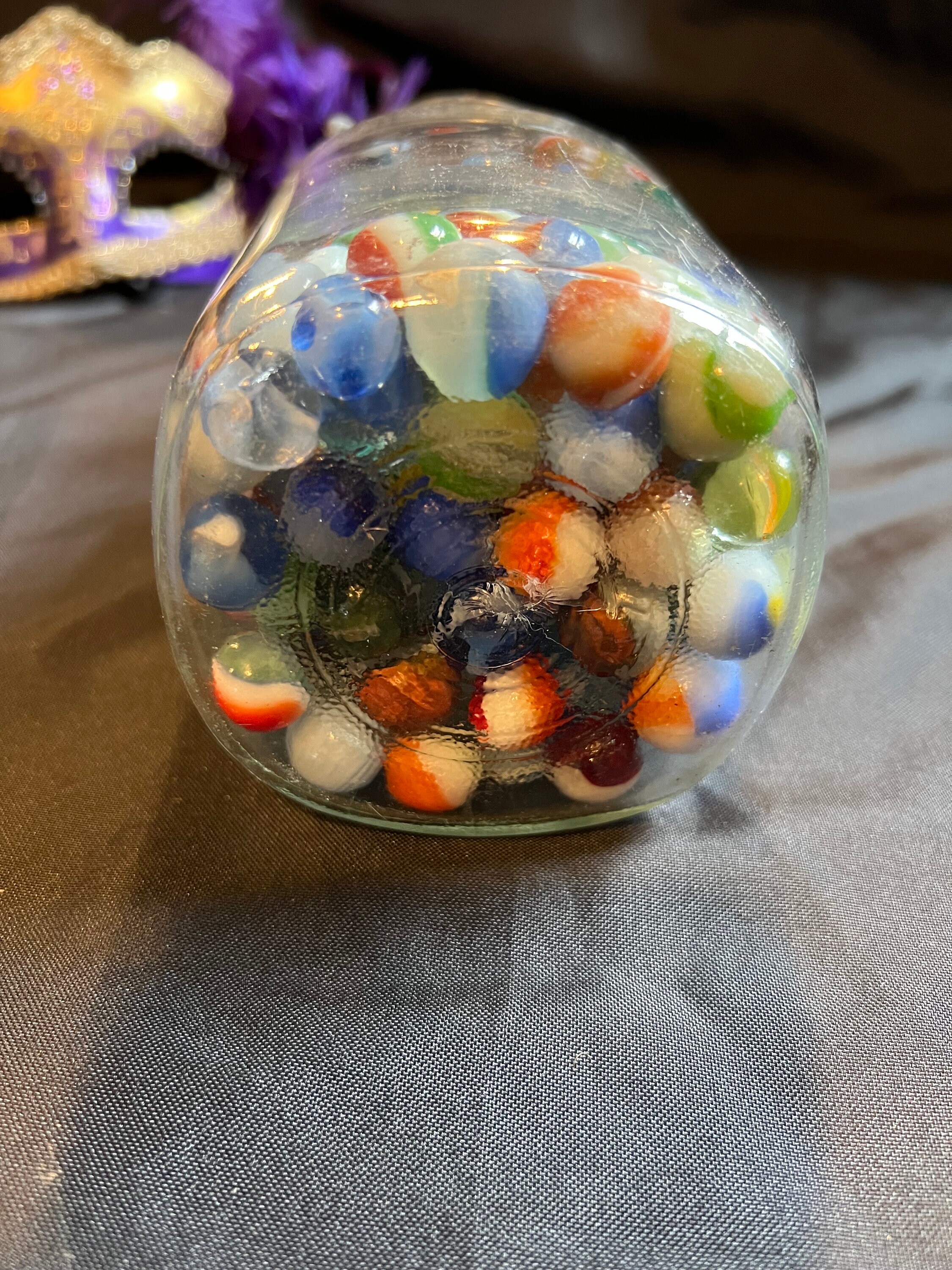 Vintage Ball Ideal Quart Mason Jar With Lid & Wire Bail Filled With