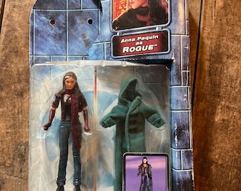 Vintage Toy Biz - X-Men - Figura de ação ROGUE e acessórios - Cartão original