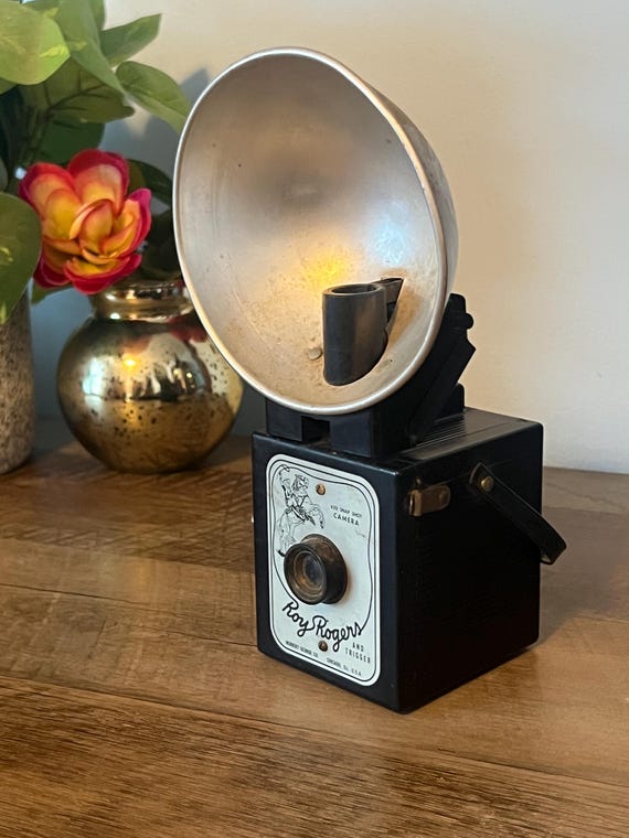 ヴィンテージボックスカメラRoy Rogers and Trigger