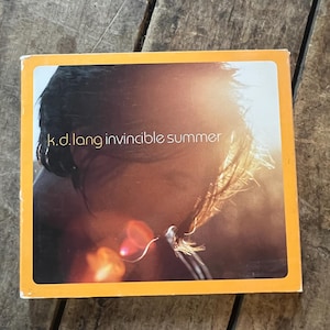 K.D. Lang “Invincible Summer” - Original Music CD  - Warner Bros. Records - 2000 Retro CD - Compact Disc - Pop Rock