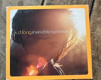K.D. Lang "Invincible Summer" CD - 2000 Warner Bros. Retro Pop Rock