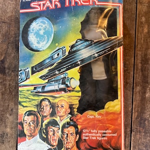 1979 Mego - Star Trek The Motion Picture - Captain Kirk Action Figure No. 91210/1 in Original Box complete