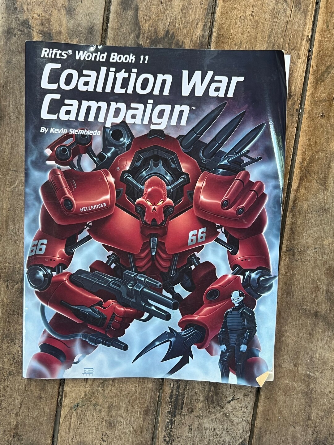 RIFTS World Book 11 Coalition War Campaign by Kevin Siembieda RPG ...