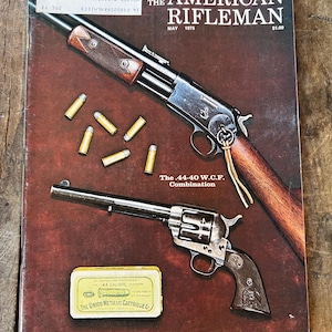 Vintage 1975 American Rifleman Magazine - May Edition- Retro Advertising - Men’s Outdoor Magazine
