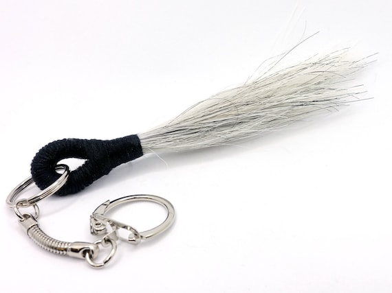 Bound tassel keyring made from your horse's hair