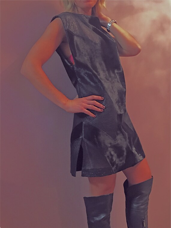 Patchwork Best Quality Leather Tunic Etsy