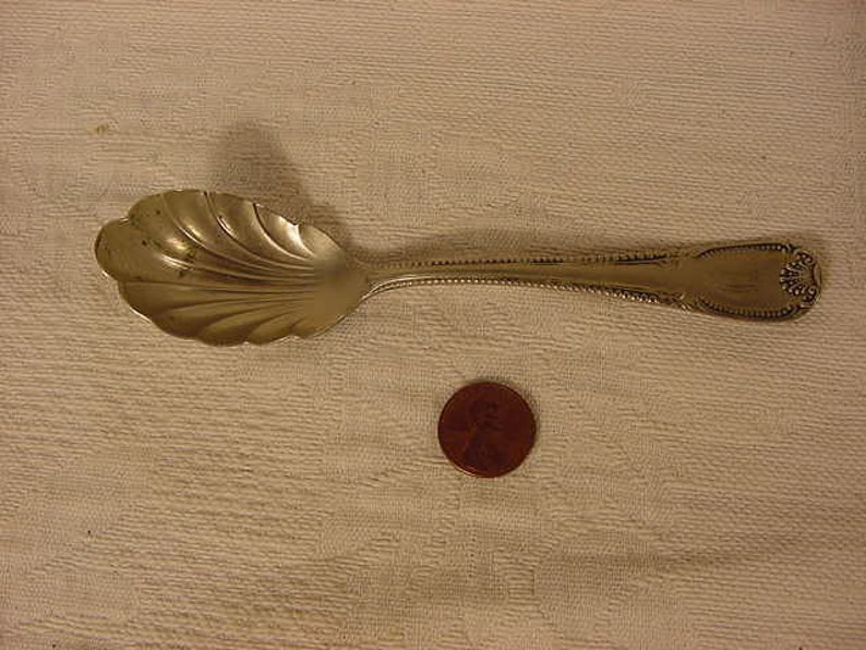 Silver Sugar Spoon Brazil Silver Vintage Old Collectible Etsy