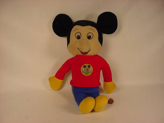 old mickey mouse plush