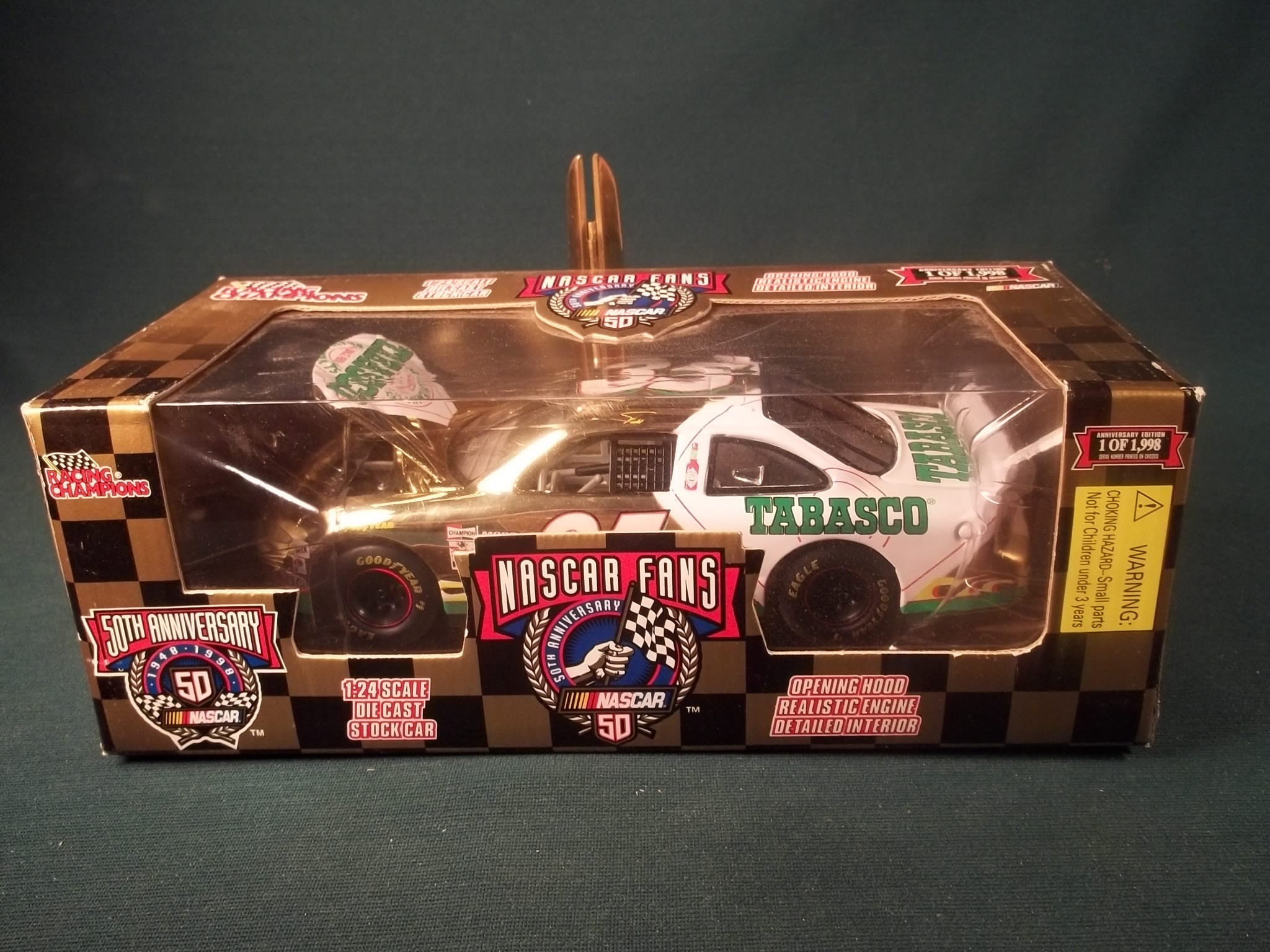 35 Tabasco Nascar 124 Escala Réplica Die Cast Race Car Etsy