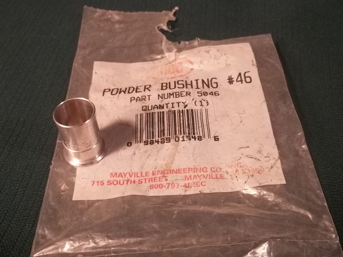 Mec Powder Bushing Chart Shotgun