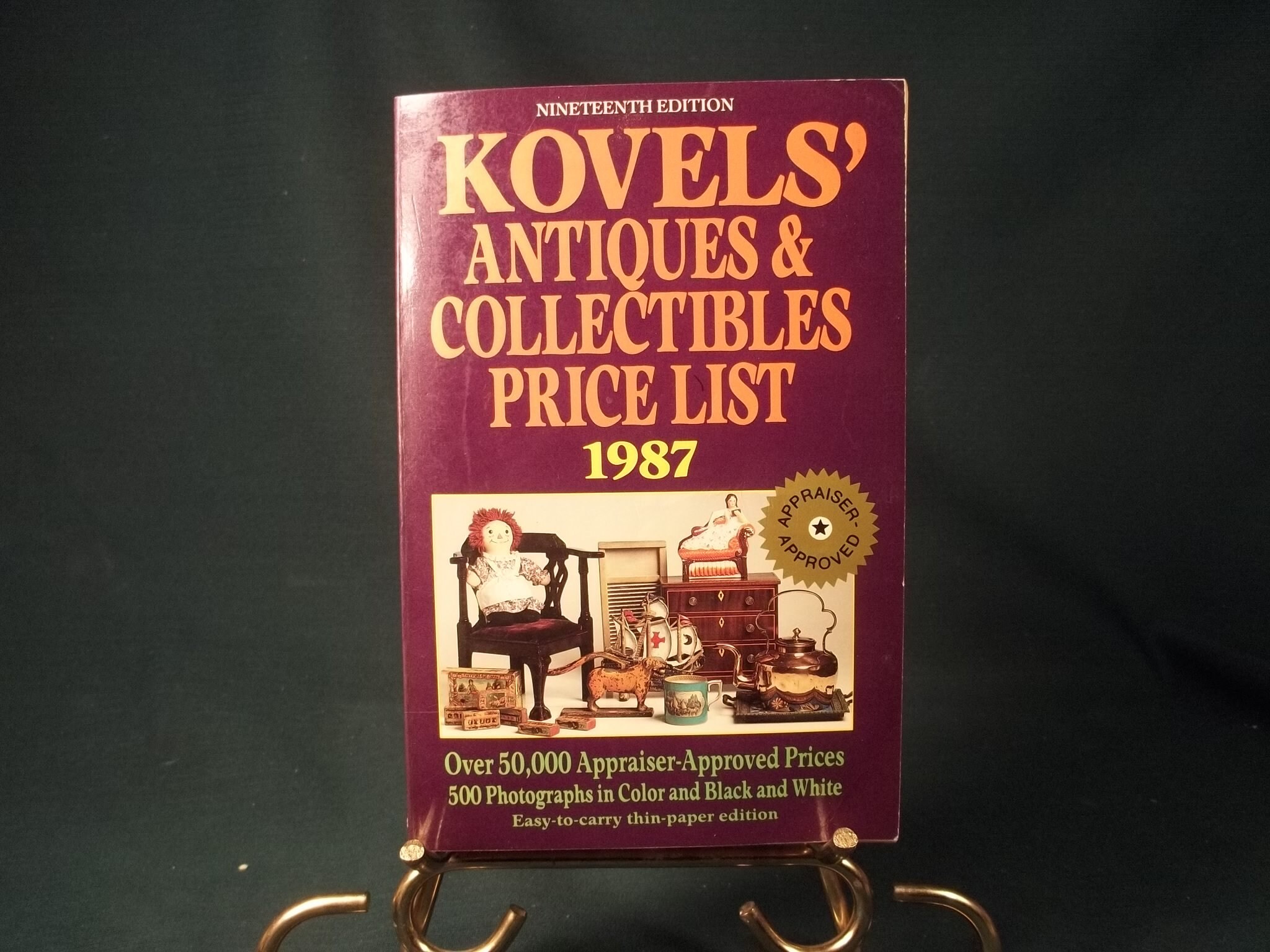 Kovel's Antique Price List & Collectibles Guide 1987 Etsy