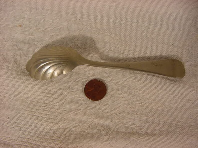 Silver Sugar Spoon Brazil Silver Vintage Old Collectible Etsy