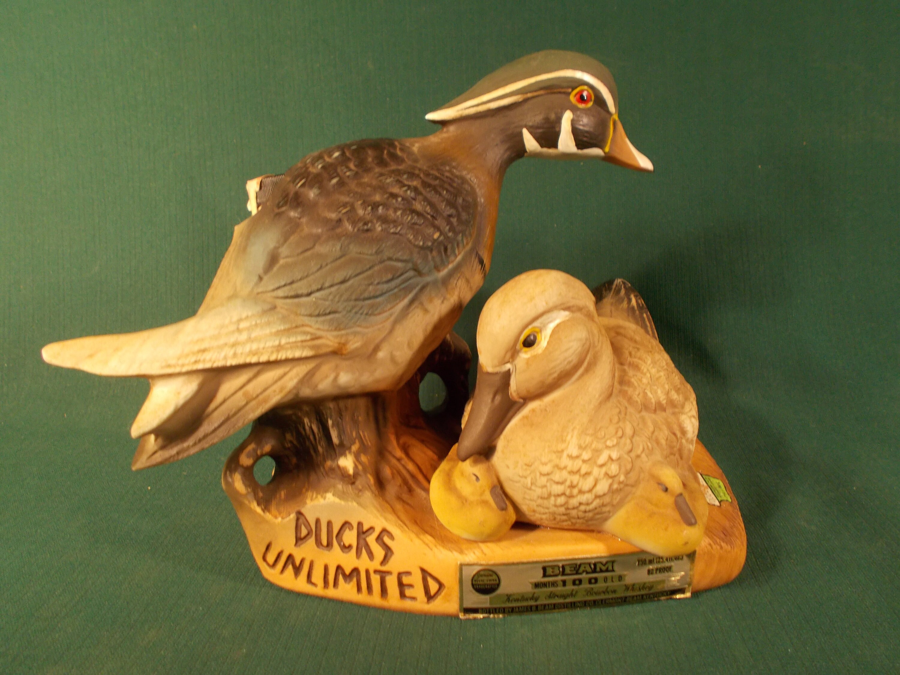 Wood Duck Duck's Unlimited 1982 Vintage Old | Etsy