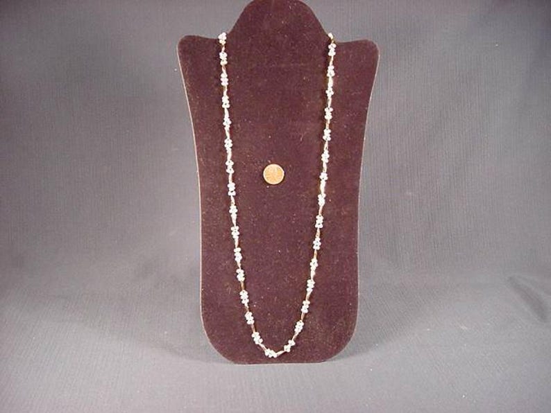 Craft /& Barrow Vintage Old Collectible Costume Jewelry Pearl Beads 30 Necklace