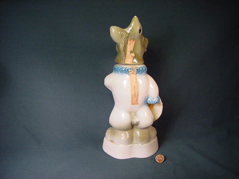 Democratic Donkey Election Party Vintage Old Collectible Jim Beam Decanter