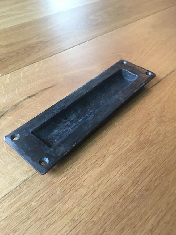 Flush Barn Door Handle Recessed Barn Door Handle Door Pull Etsy