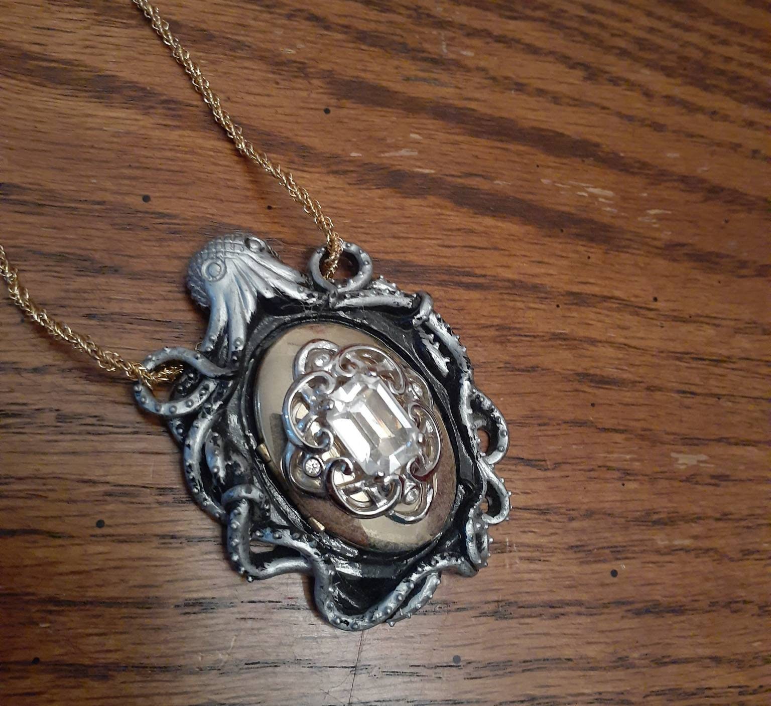 アクセサリー Octi Layered  Pendant Necklace Octi-crystal - Etsy
