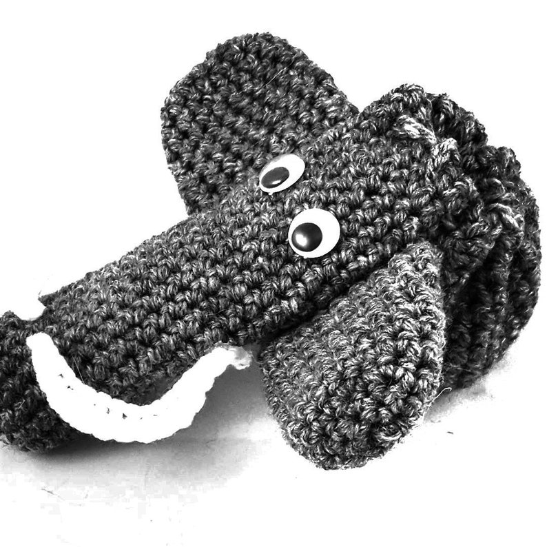 Elephant Willy Warmer, Willy Warmer, Cock Sock, Peter Heater, Woody Hoodie, Gag Gift, Elephant, Funny Gift, Gift for Him image 1