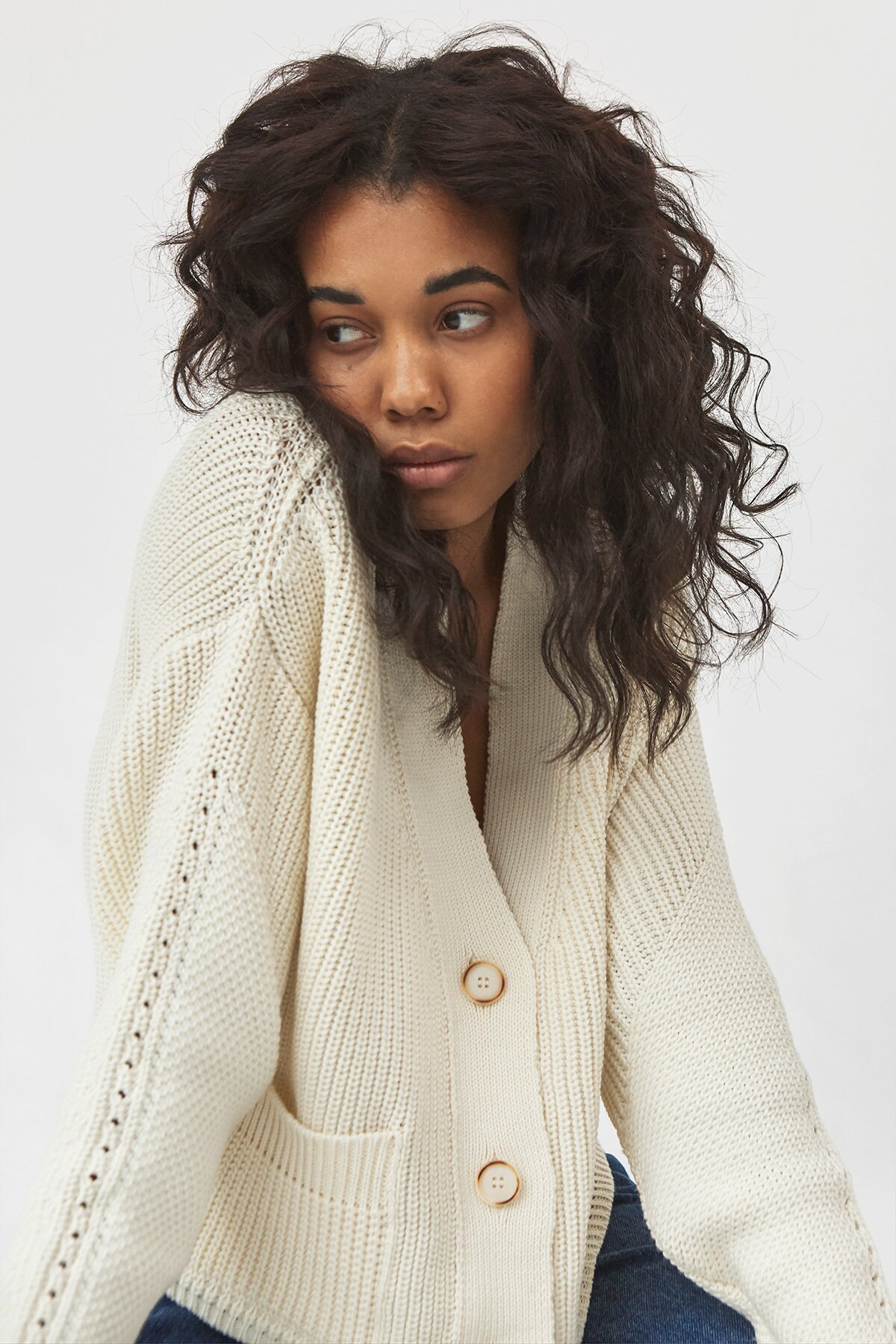 Slouchy Merino Wool Cardigan for Women Perfect Chunky - Etsy