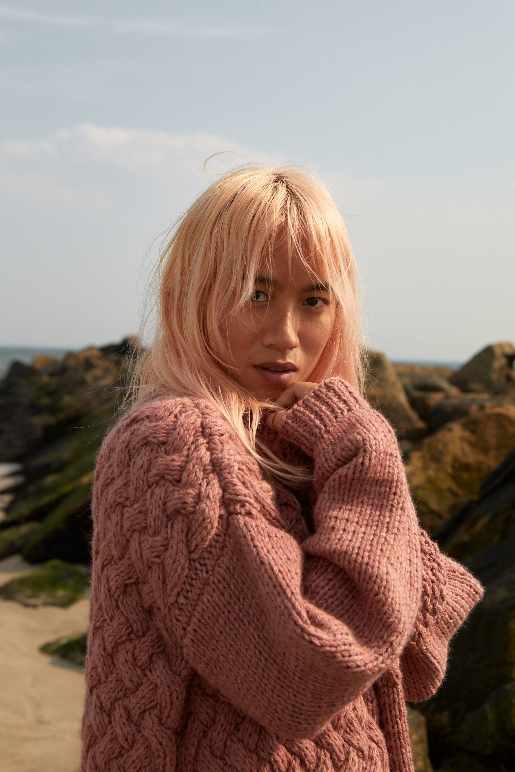 TheKnottyOnes Chunky Knit Sweater, Hand Knitted Alpaca Wool Jumper, Cable Knit Sweater, Sustainable Womens Clothing, Perfect Fall Clothing for Her