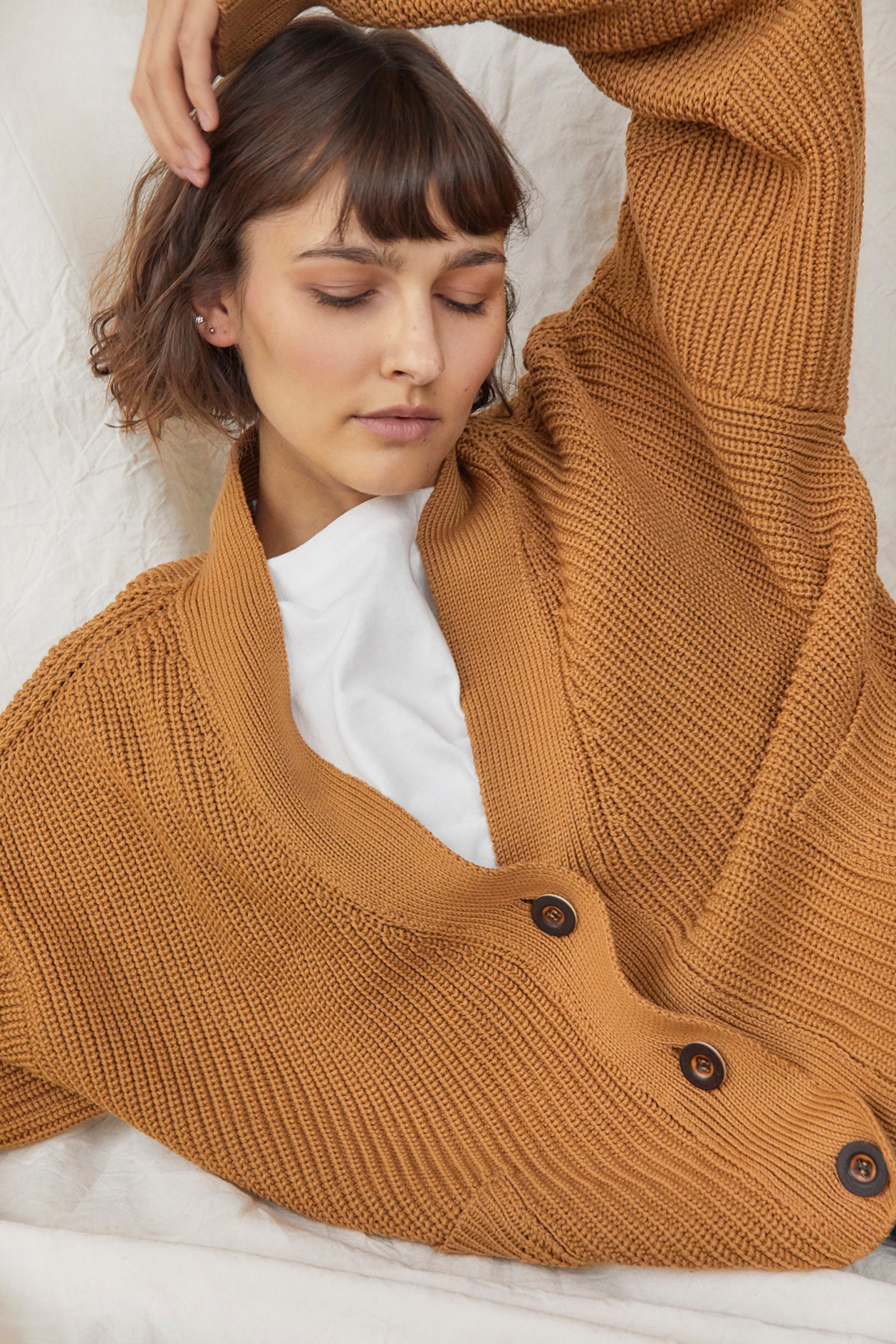 Slouchy Merino Wool Cardigan for Women Perfect Chunky - Etsy