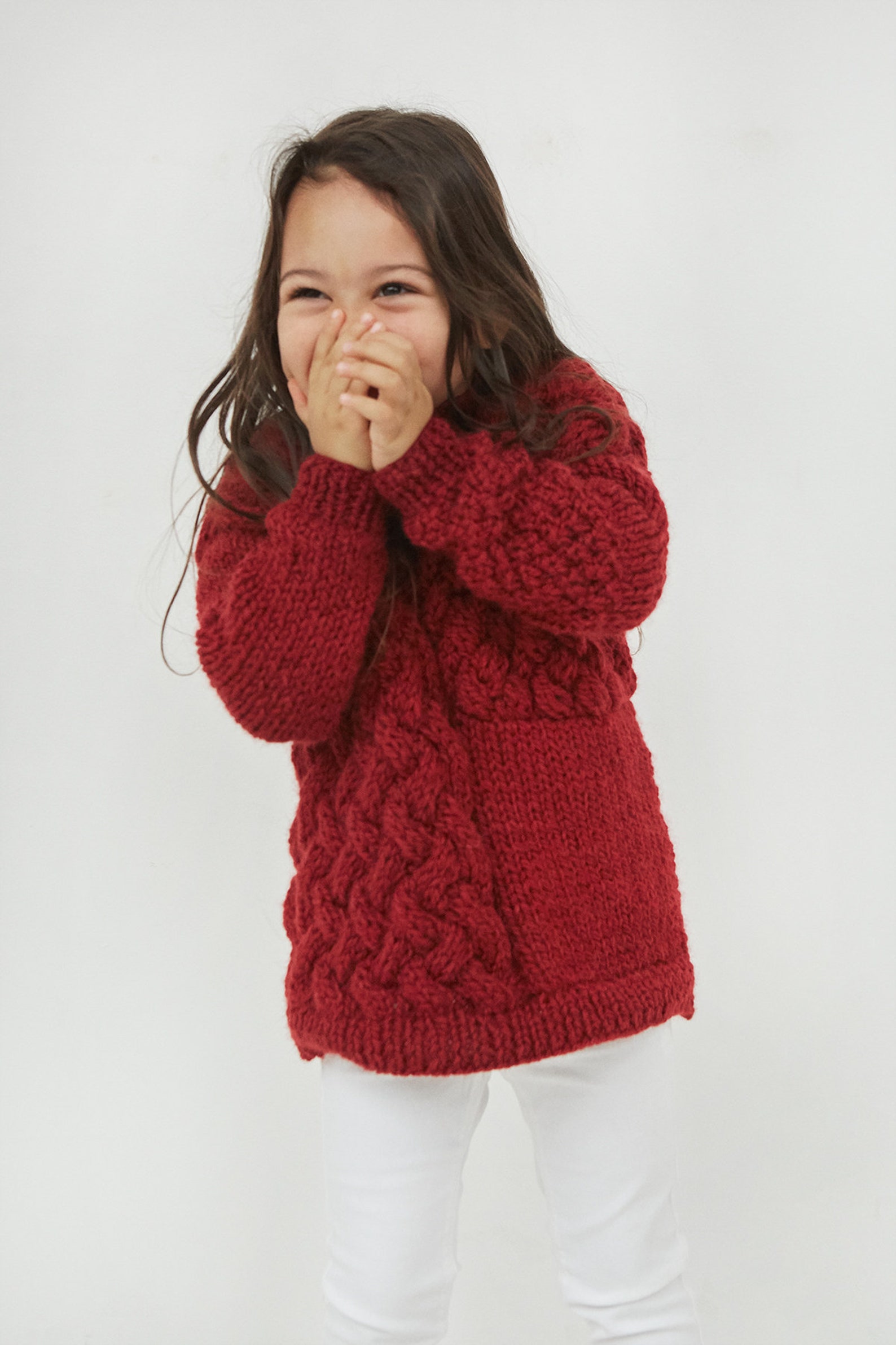 Cozy Hand Knit Toddler Sweater / Chunky Knit Sweater for Baby Etsy