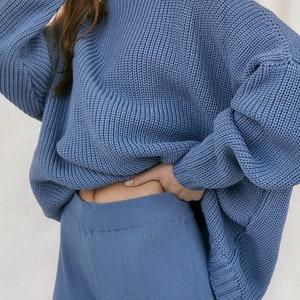 Comfy Merino Wool Knit Pants for Women Boho Design - Etsy
