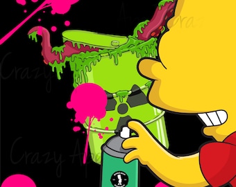 Verunstaltete Crazy Ape NFT Art: Mutant Profilbild (Digitaler Download)