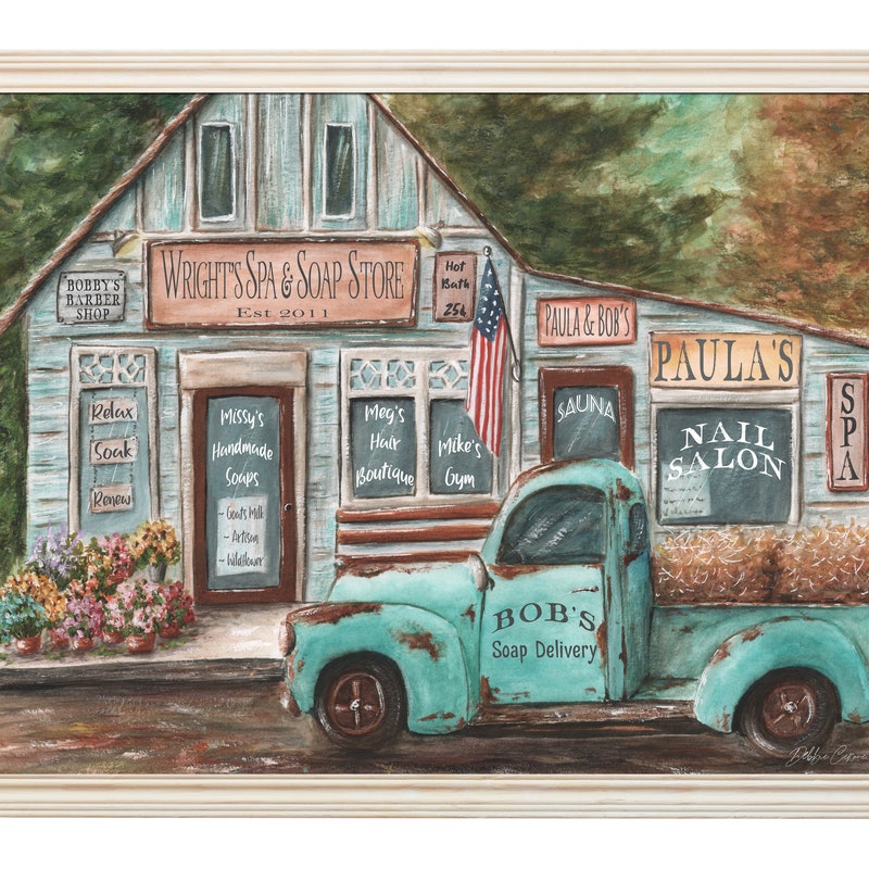 Farmhouse Bathroom Art - Etsy