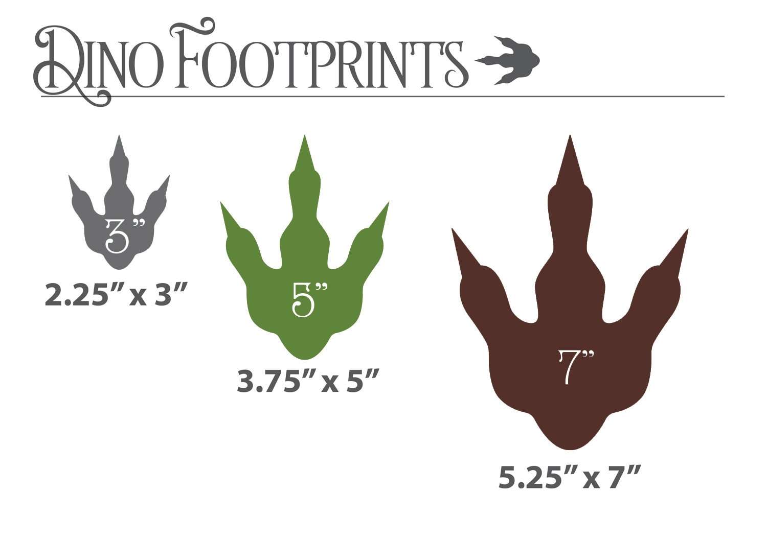 Dinosaur Footprints Wall Decal Dino Vinyl Jurassic Park Kids Etsy Canada