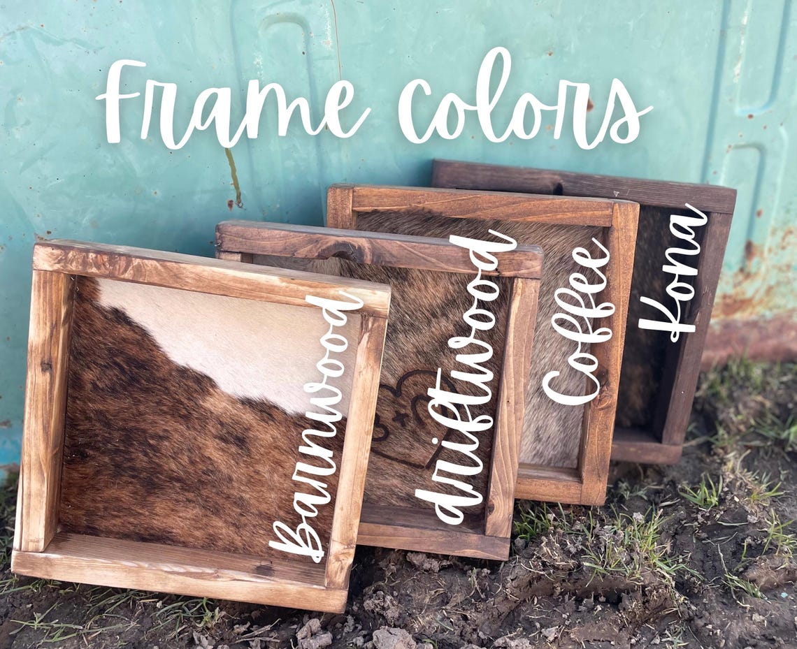 Branding Frame Cowhide Brand Plaque, Wedding Ceremony, Branding ...