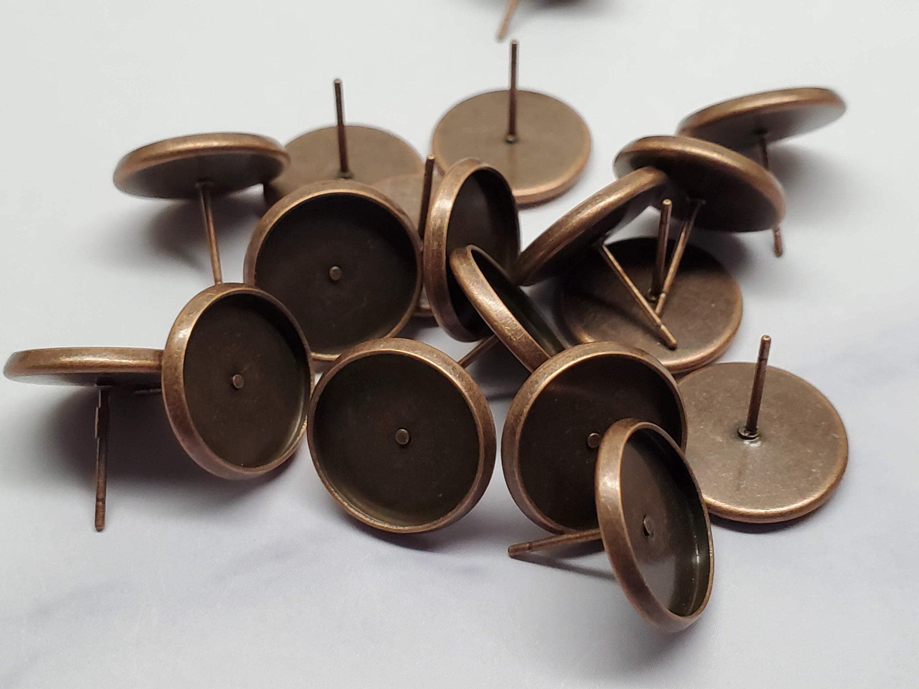 Aylifu 20pcs Brass Leverback Earring Hooks With 12 Mm