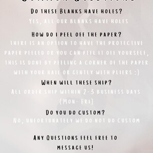 a list of common questions related to shipping and customizing items, with a focus on the shipping process.