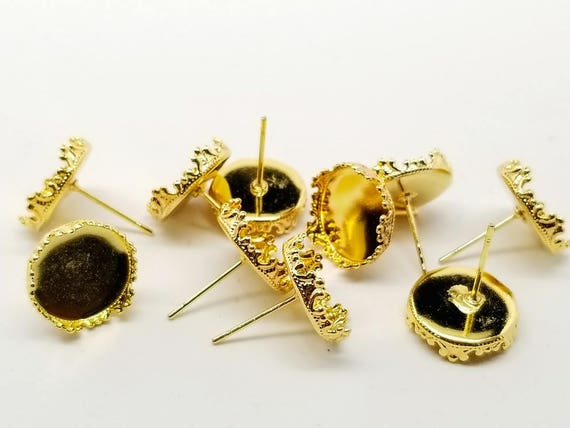 Cabochon earring shop supplies