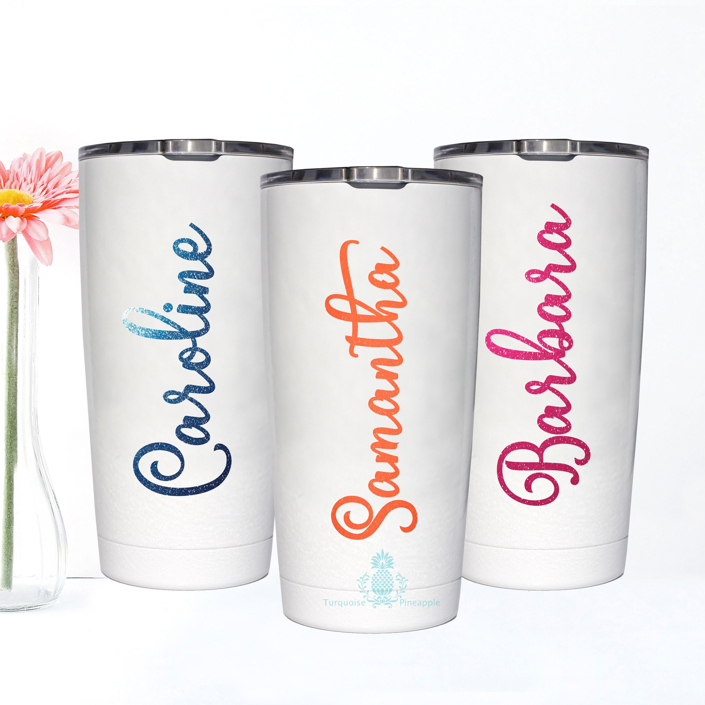 Name Decal for Tumbler Etsy