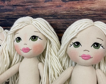 Uroczy wzór lalki PDF, natychmiastowe pobranie, prezenty dla dziewczynek