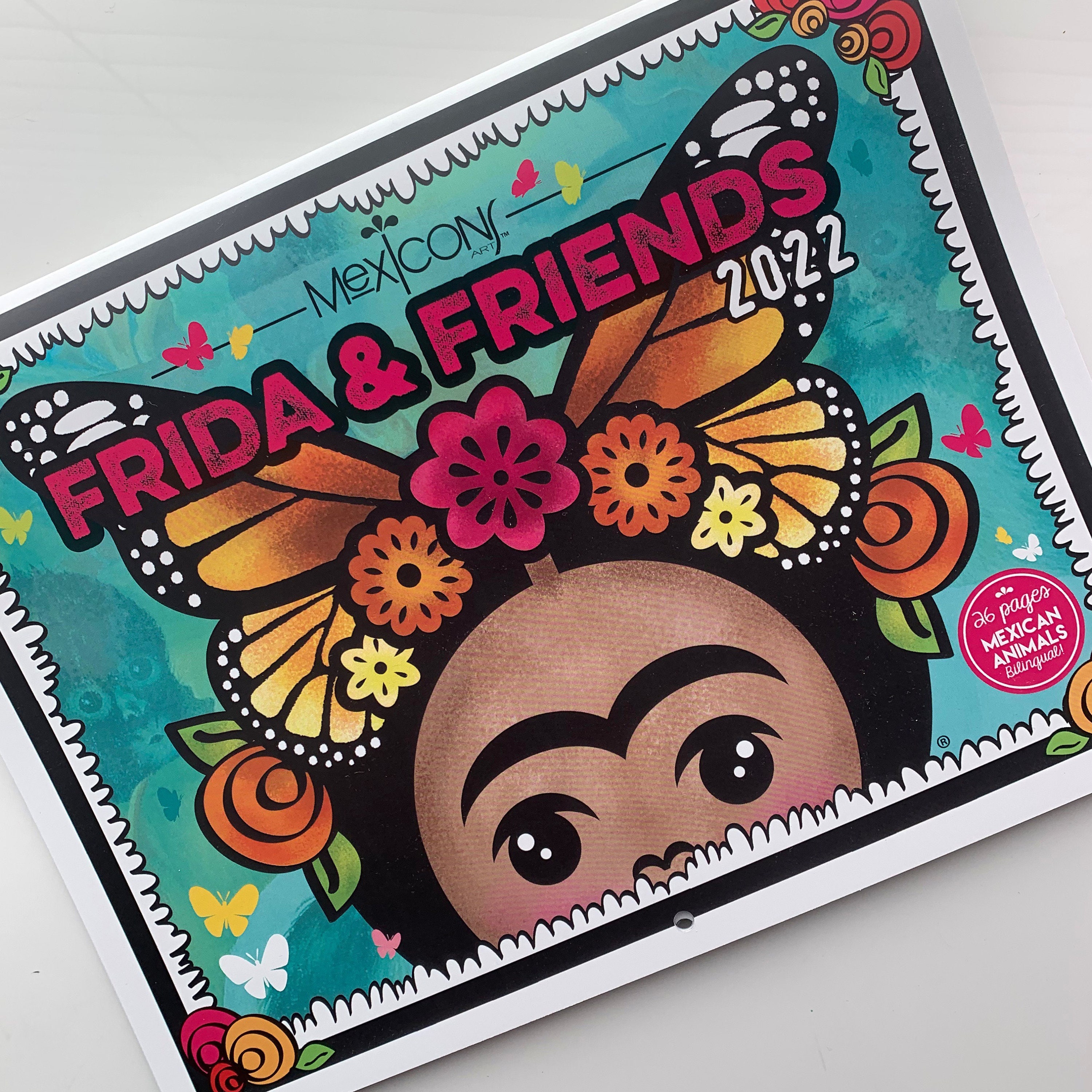 Mexican Calendar Names 2022 Mexicons Calendar 2022 | Etsy