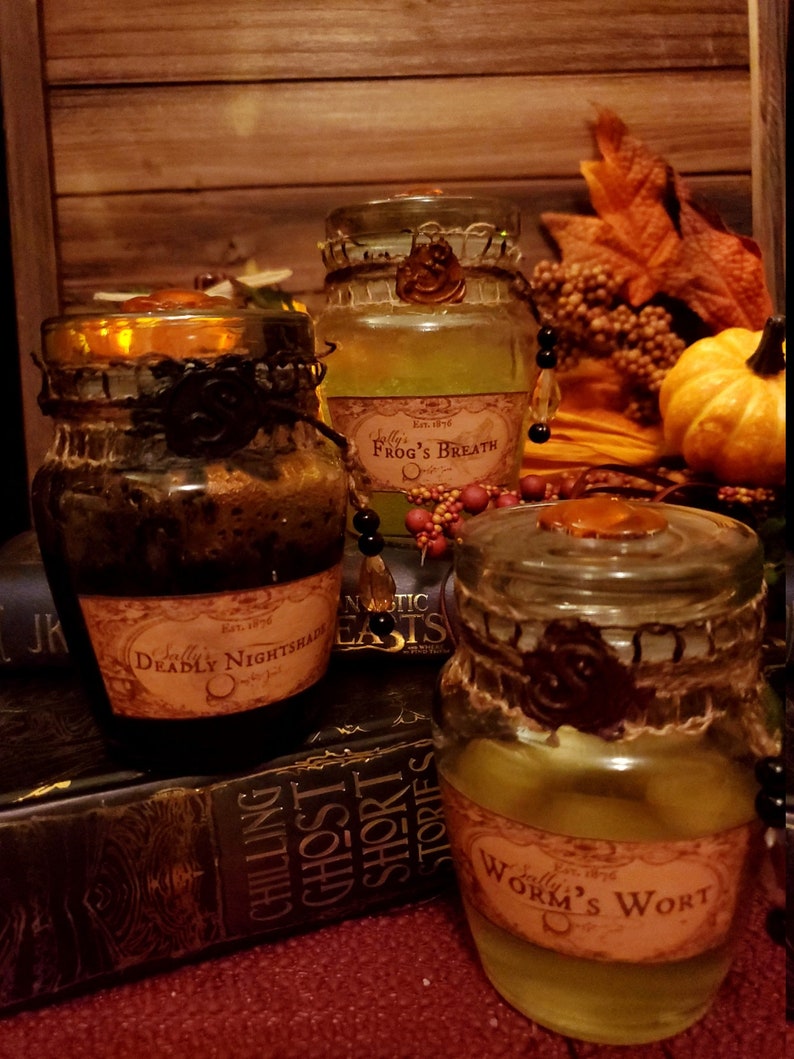 Sally's Ingredient Jars Nightmare Before Christmas Potion Etsy