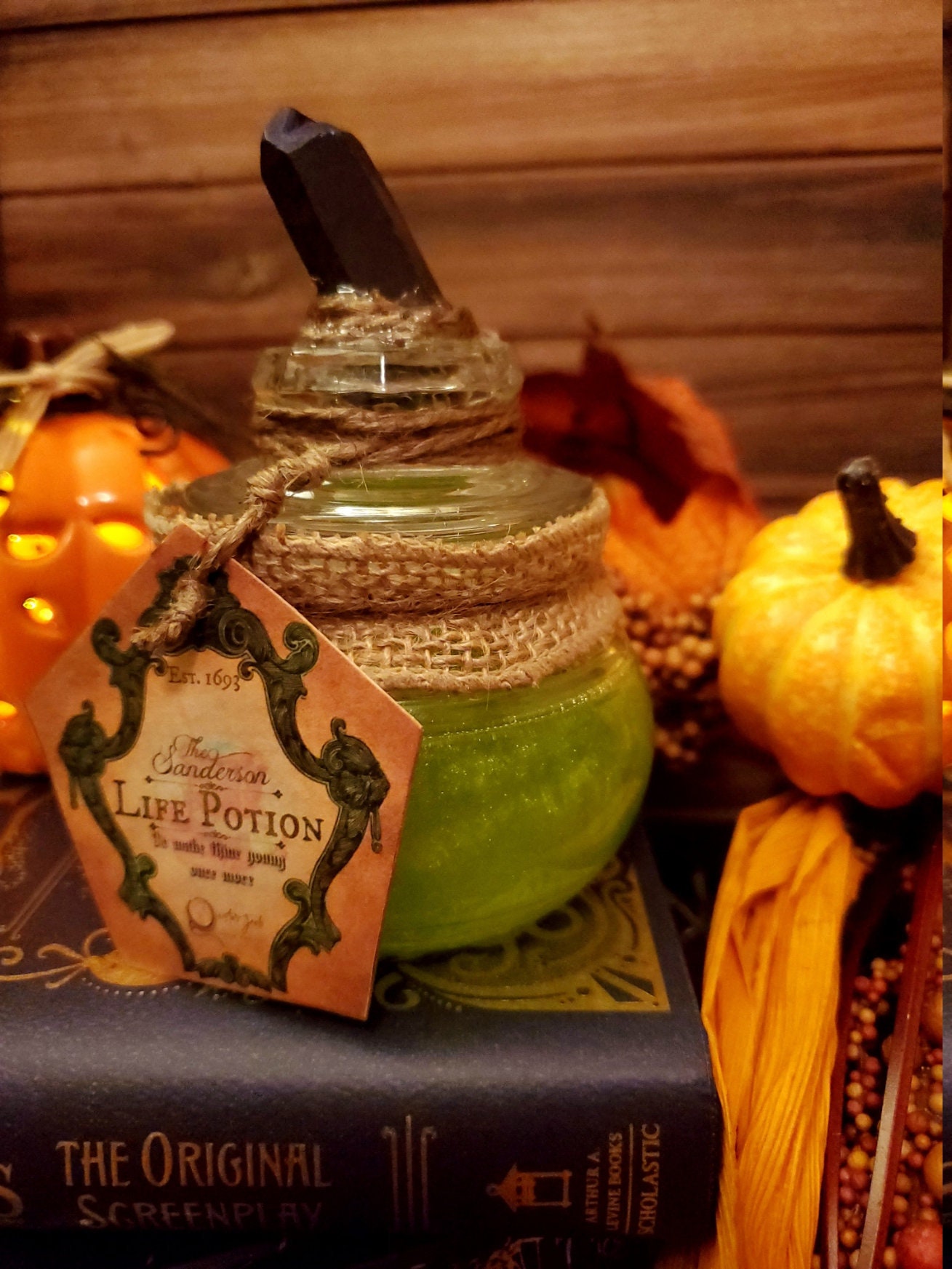 Hocus Pocus Life Potion Magical Halloween Apothecary Jar | Etsy