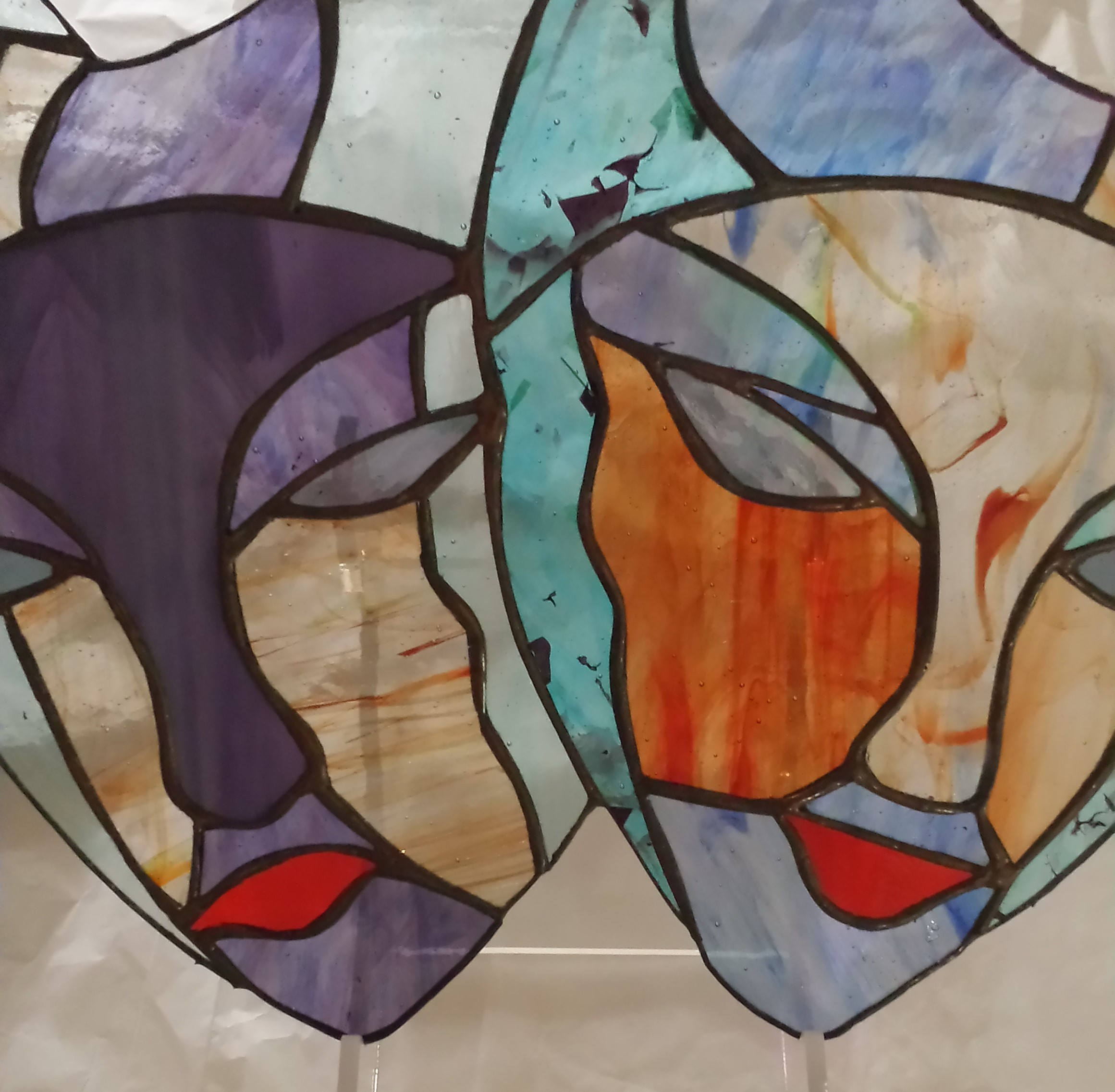 Stained Glass MultiColor Masquerade Masks Etsy Italia