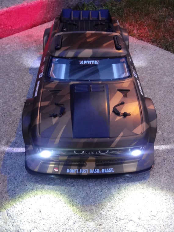 2 White And 2 Red Hid Arrma Infraction Bls 6s Hd Custom Rc Led Etsy 日本